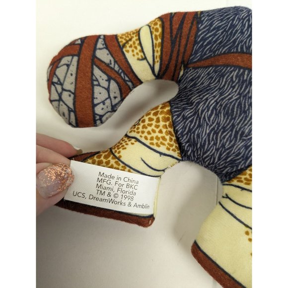 1998 Plush Slamfist 4" Burger King Movie Action Figure Small Soldiers Toy Plush - Picture 4 of 4